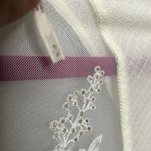 FREE PEOPLE SHEER,LACE‎ BEAUTIFUL BLOUSE SIZE S/P - Picture 9 of 9